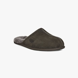 Ugg Scuff Tofflor Herr Svarta/Olivgröna (025947NXD)